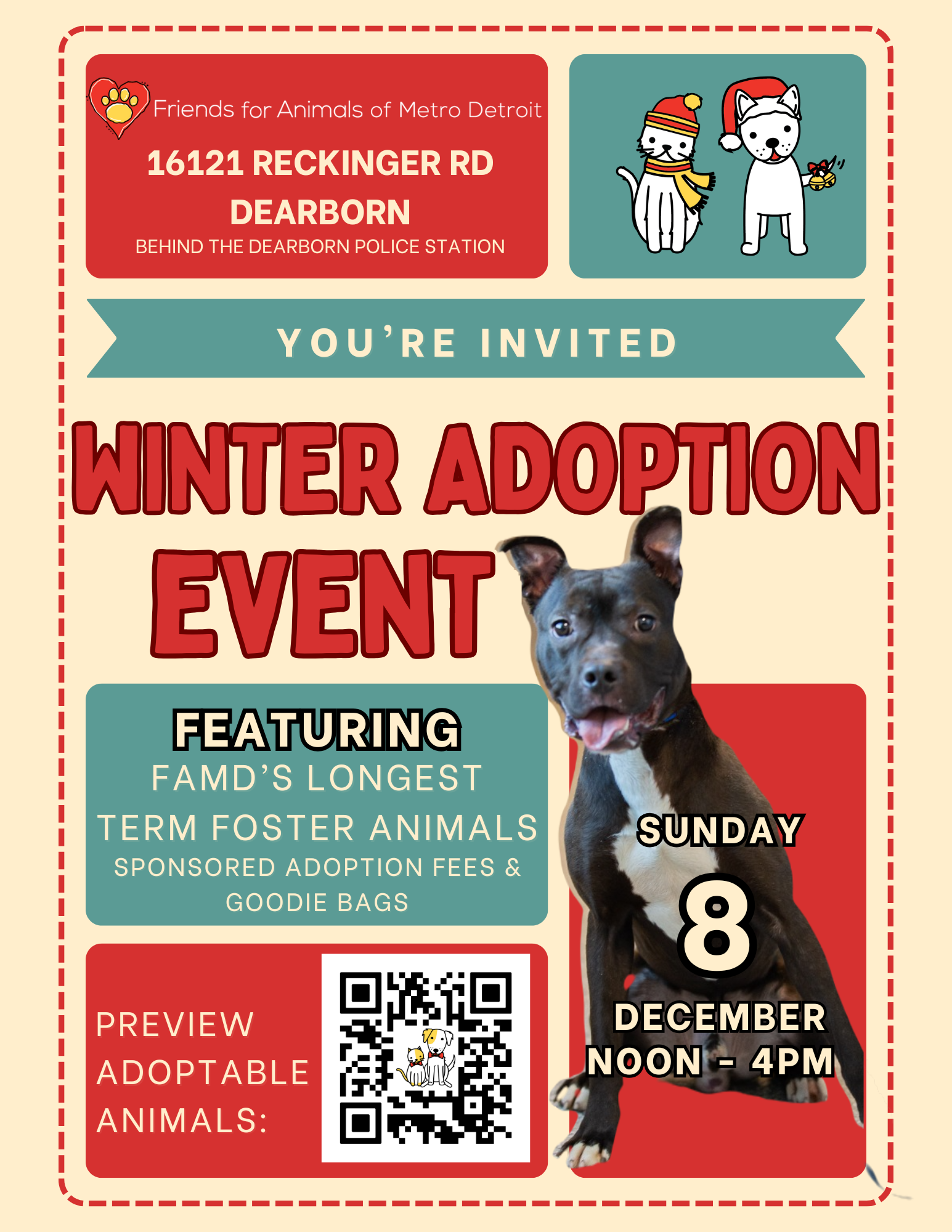 Fashion animal adoption events near me today